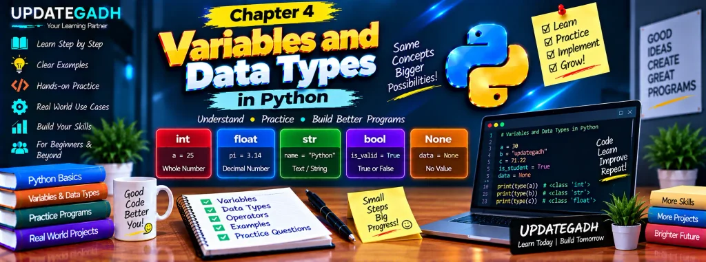 Chapter 4: Variables and Data Types in Python