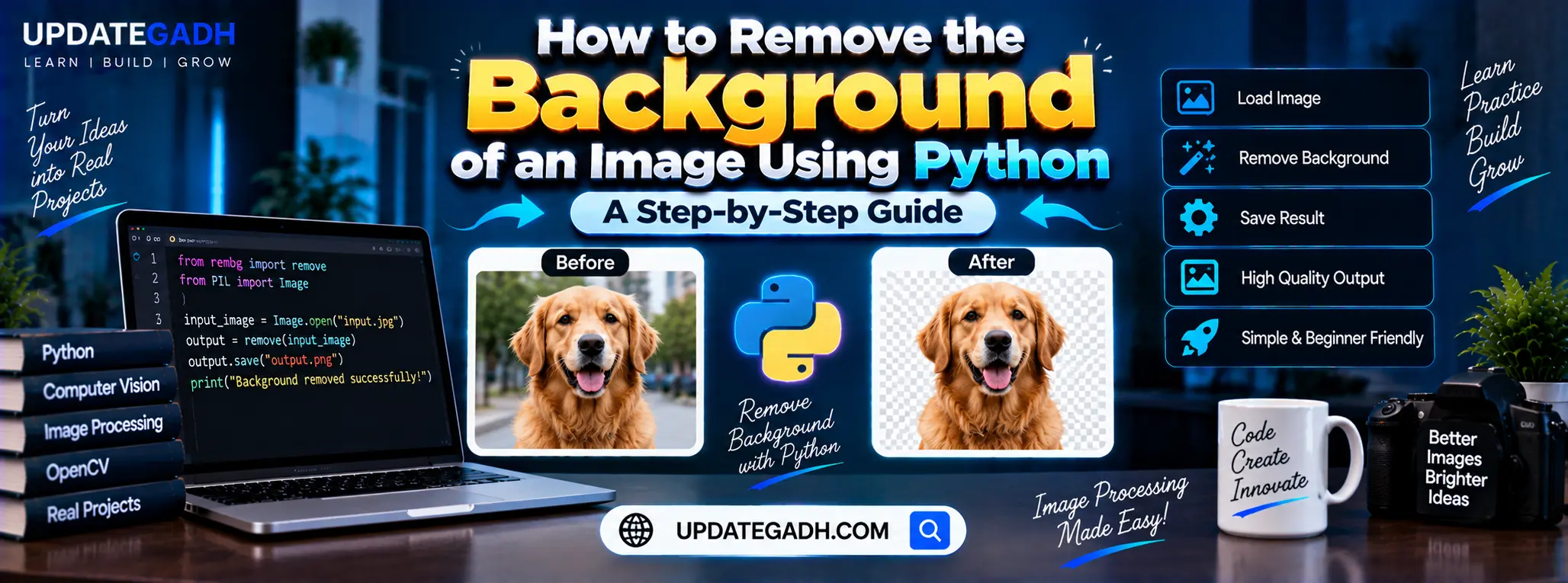 How to Remove the Background of an Image Using Python