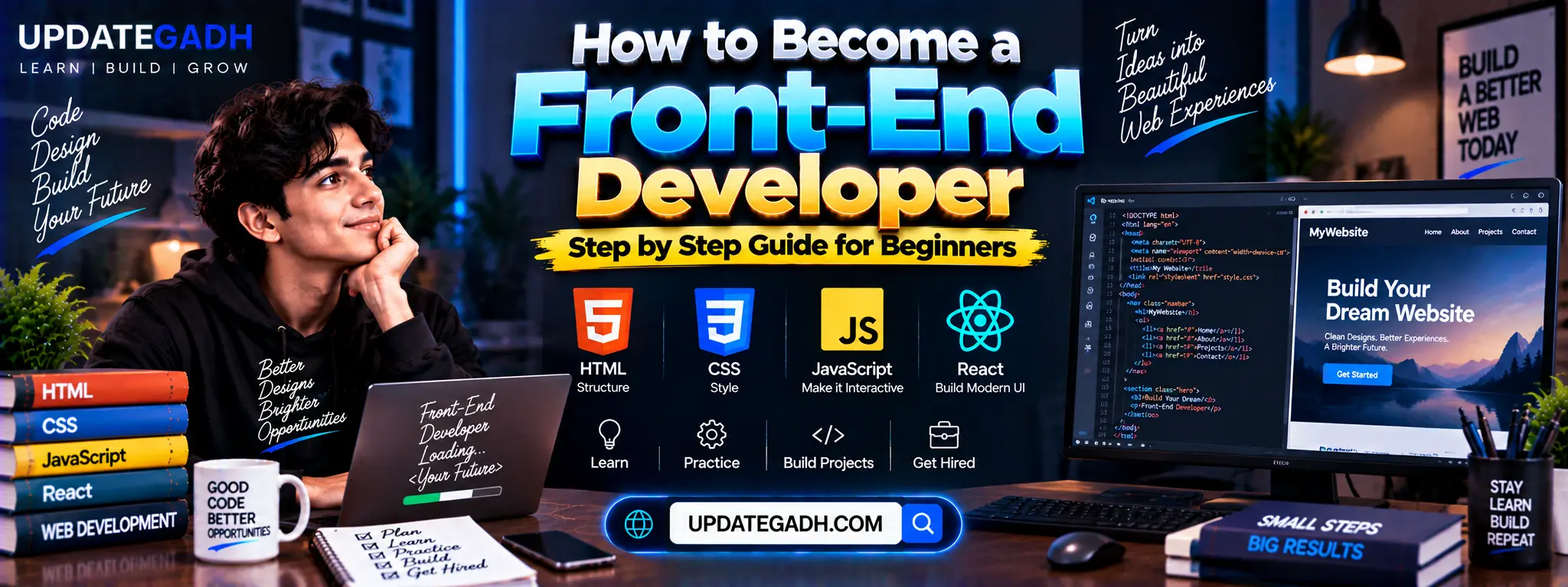 How to Become a Front-End Developer: A Step-by-Step Guide