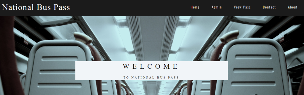 Bus Pass Management System Using PHP and MySQL
