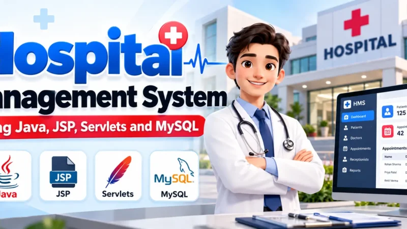 Hospital Management System Using Java, JSP, Servlets, and MySQL