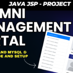 Alumni Management Portal using Java JSP and MYSQL