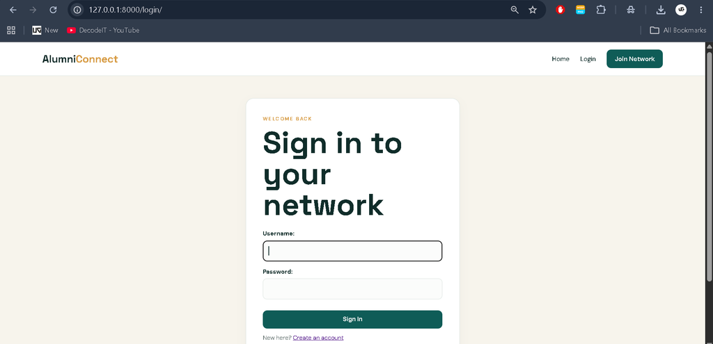 Alumni Management System Using Python