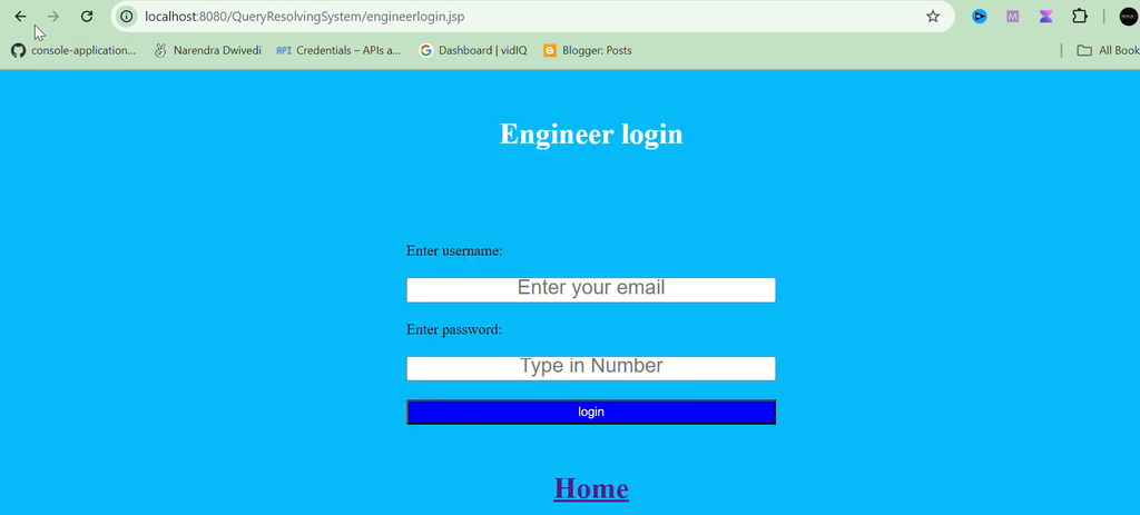 Complaint Management System Using Java and MySQL