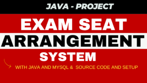 Exam Seat Arrangement System Using