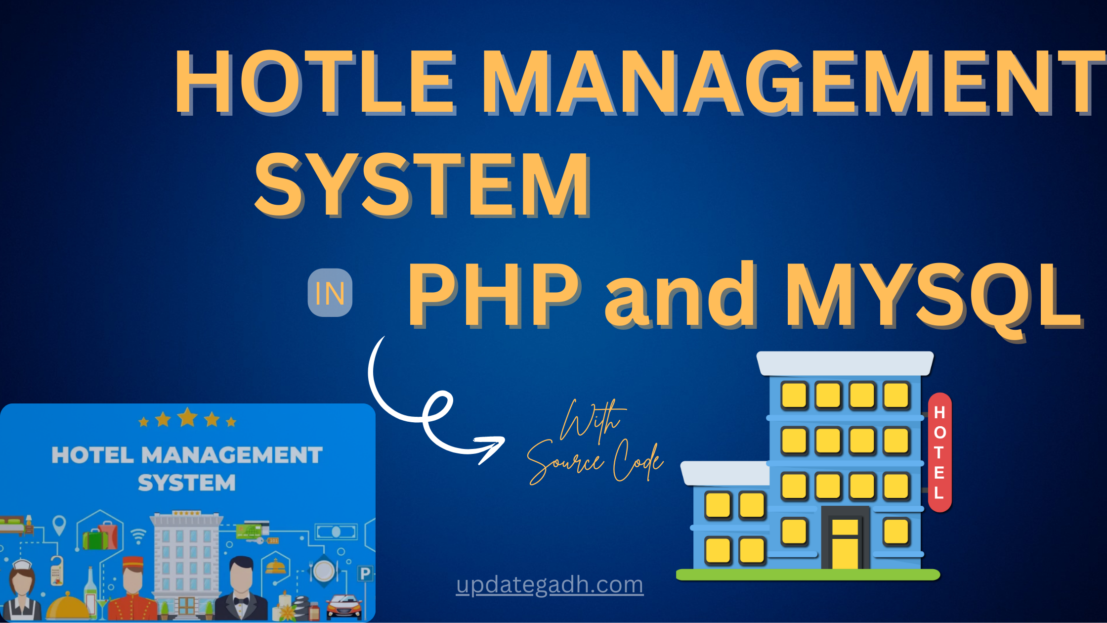 How to make Hotel Management System in PHP