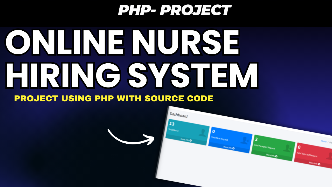 Online Nurse Hiring System Using PHP and MySQL