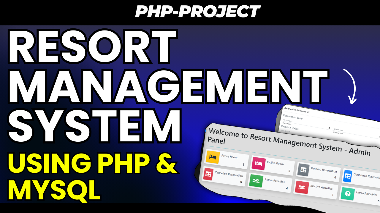 Online Resort Management System