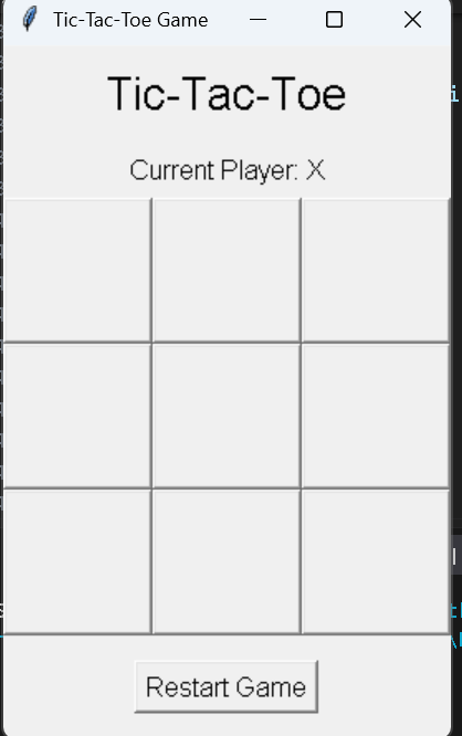 Tic-Tac-Toe Game in Python with Source Code