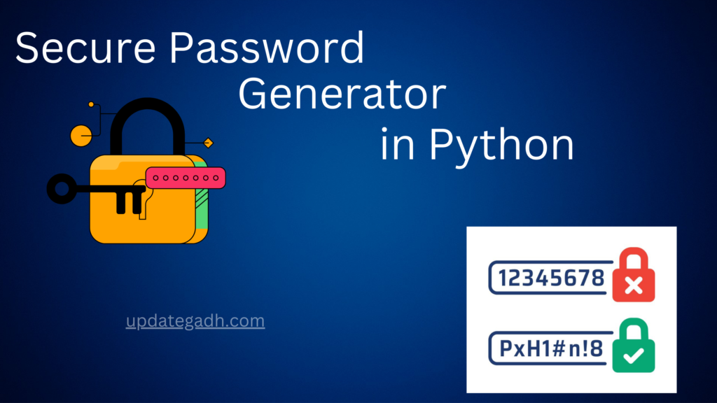 Secure Password Generator in Python With Source Code