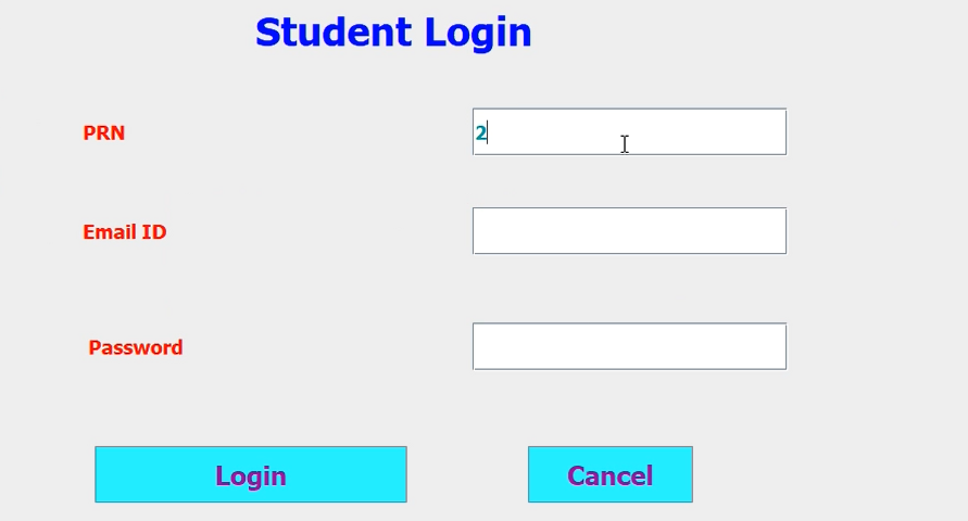Exam Seat Arrangement System With Java and MySQL