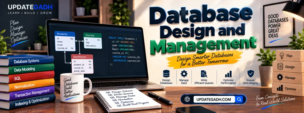 Database Design and Management