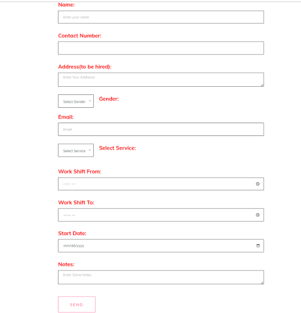 image-64 Maid Hiring Management System Using PHP and MySQL Source Code