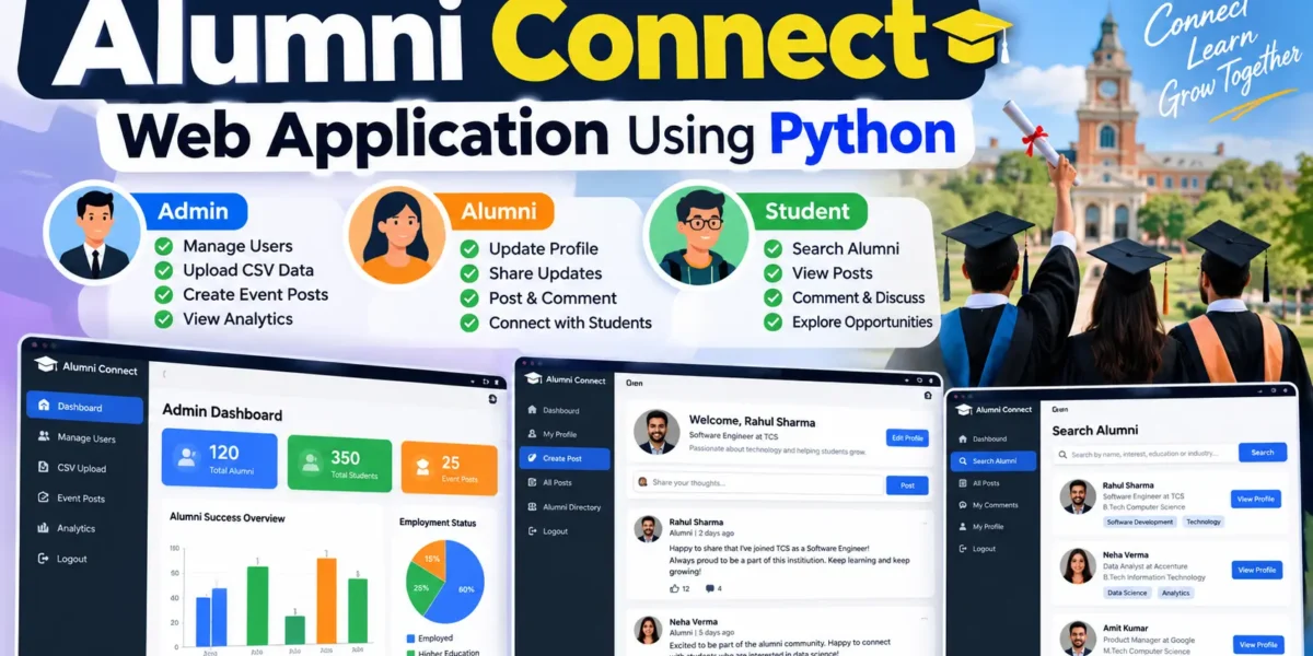 Alumni Web Application Using Python