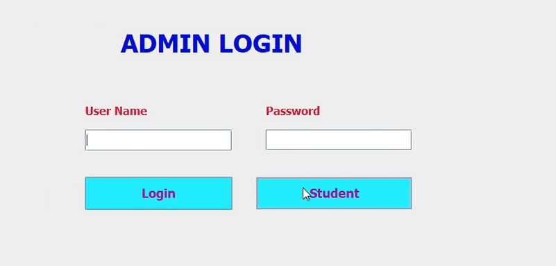 image Exam Seat Arrangement System With Java and MySQL