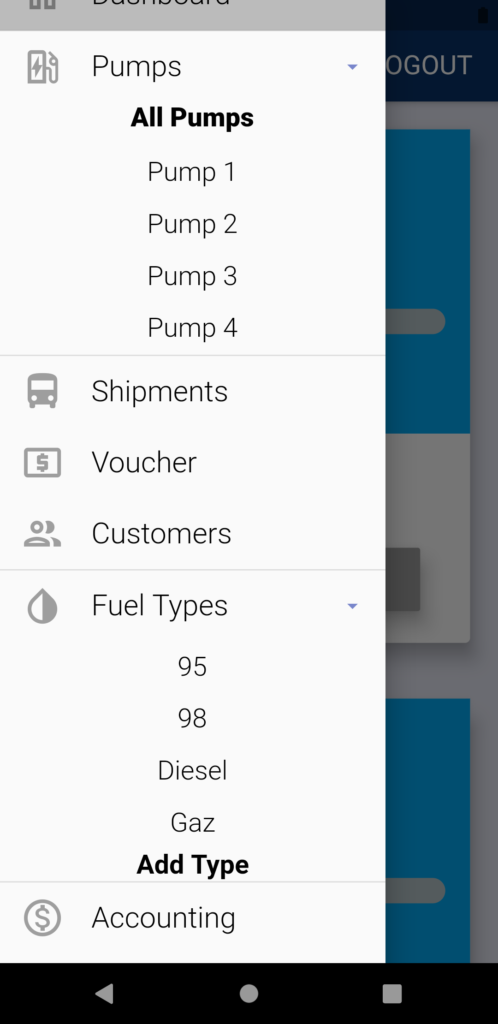 Petrol Station Management System: Web and Mobile