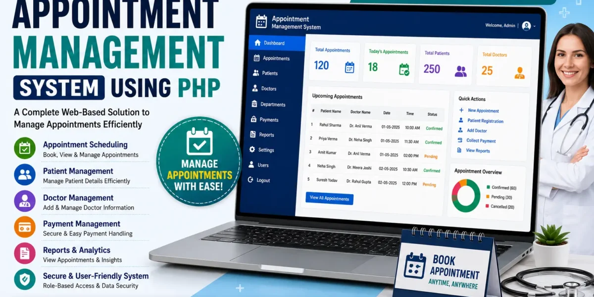 Appointment Management System Using PHP