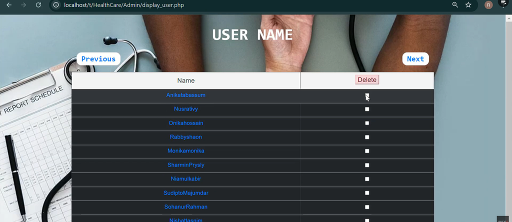 Appointment Management System Using PHP