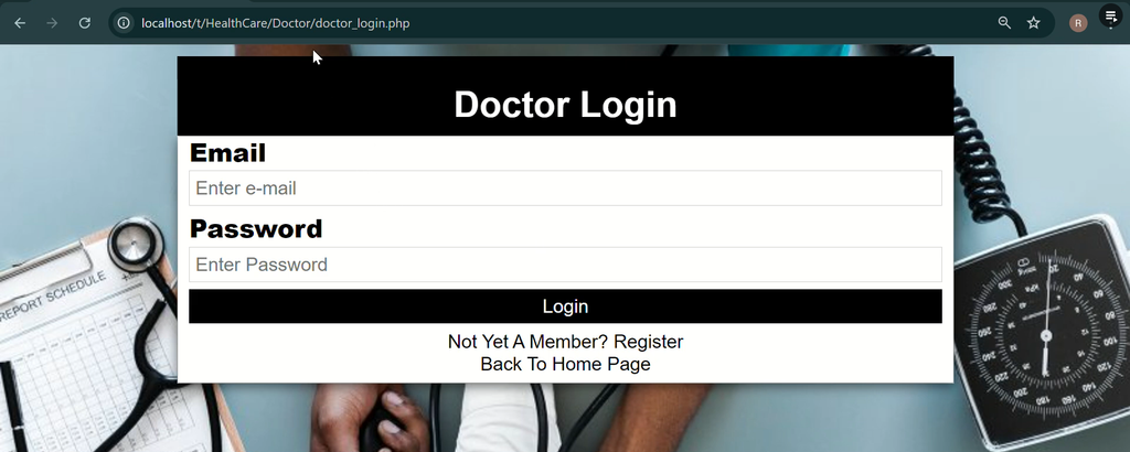 Appointment Management System Using PHP