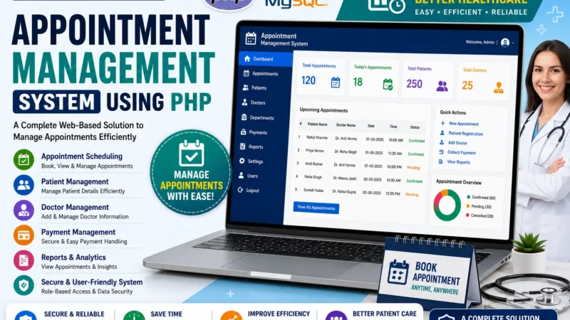 Appointment Management System Using PHP