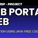 Job Portal Web Application using Java free code