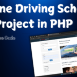 Online Driving School Project in PHP with Source Code