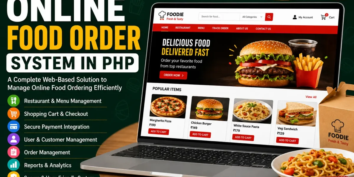 Online Food Order System in PHP