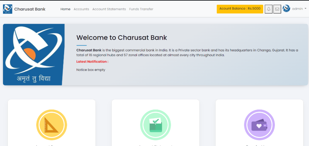 Bank Management System Using PHP