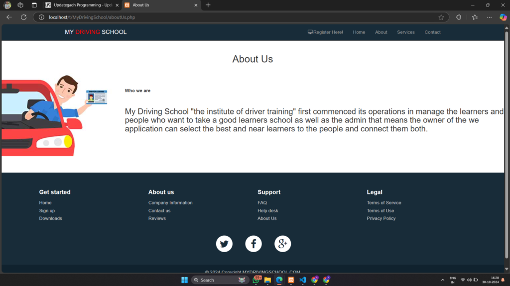 Screenshot-2024-10-30-162835-2-1024x575 Online Driving School Project in PHP with Source Code