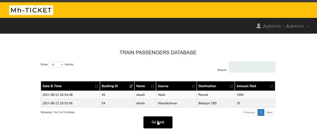 Ticket Booking System in PHP