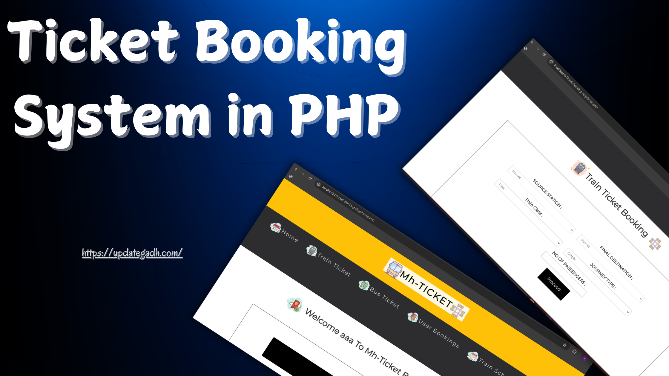 Ticket Booking System in PHP