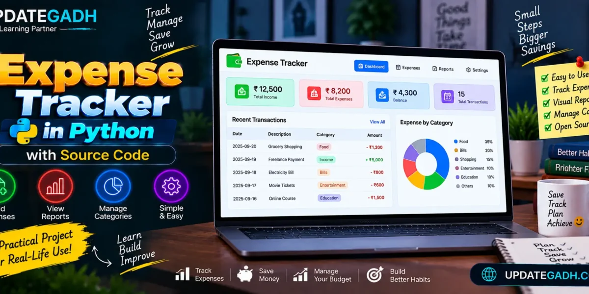 Expense Tracker in Python with Source Code