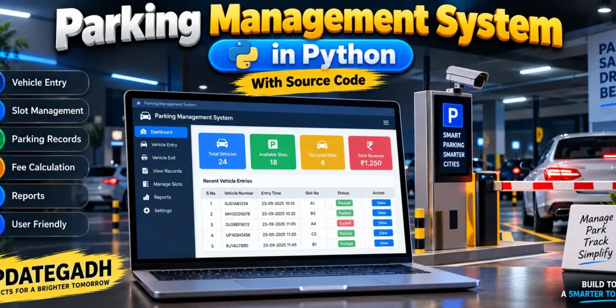 Parking Management System in Python with Source Code