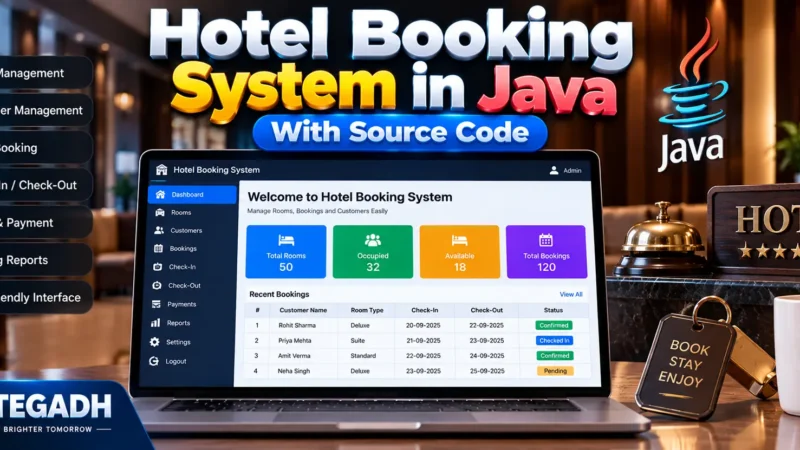Hotel Booking System in Java with Source Code