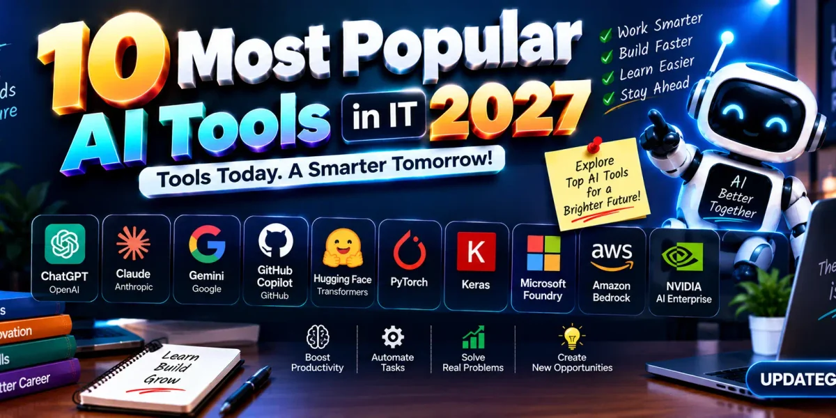 10 Most Popular AI Tools in IT 2027