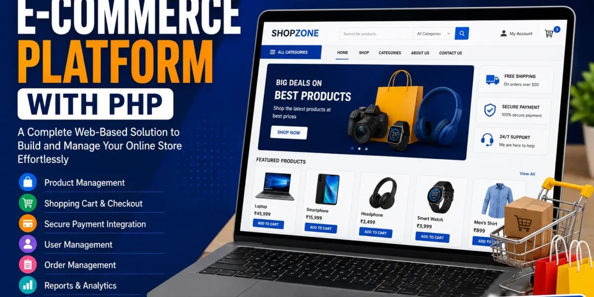 E-Commerce Platform with PHP