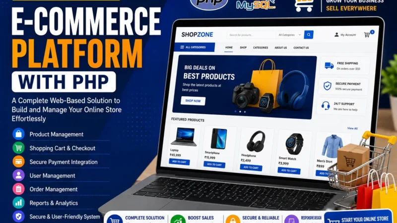 E-Commerce Platform with PHP