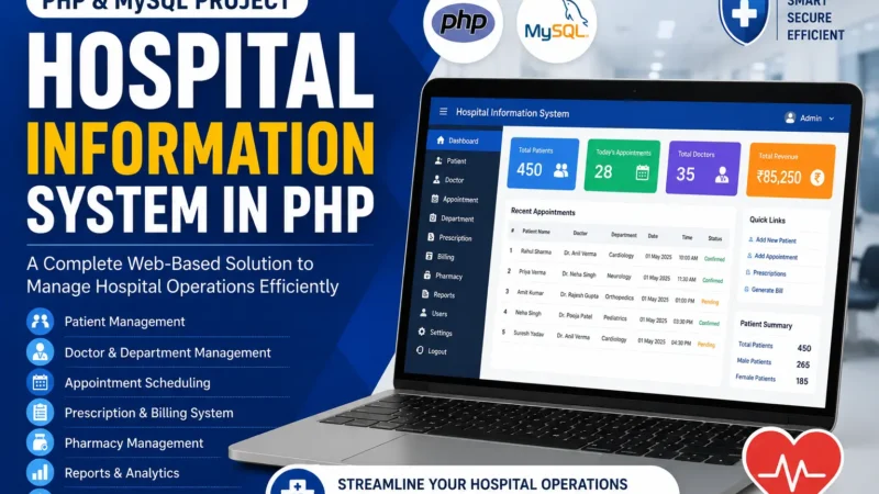 Hospital Information System in PHP