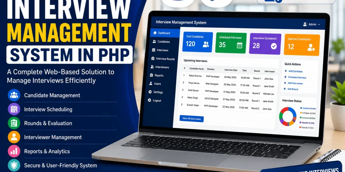 Interview Management System in PHP