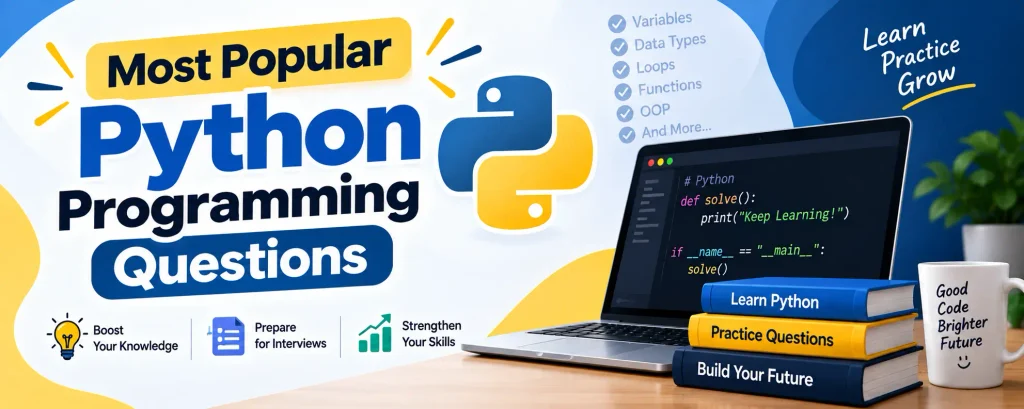 Most Popular Python Programming Questions