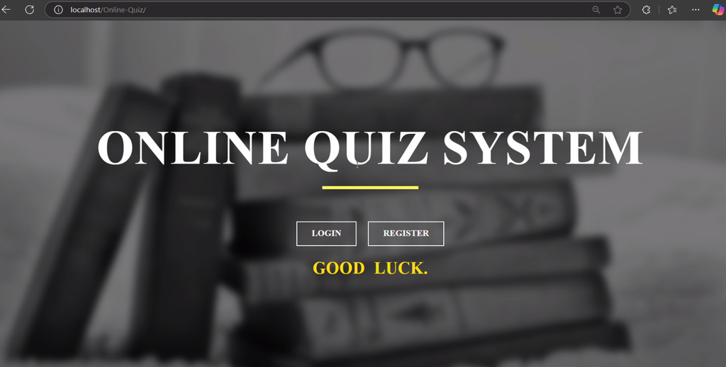 Online Quiz System in PHP and MySQL-1