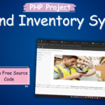 POS and Inventory System Free Source Code