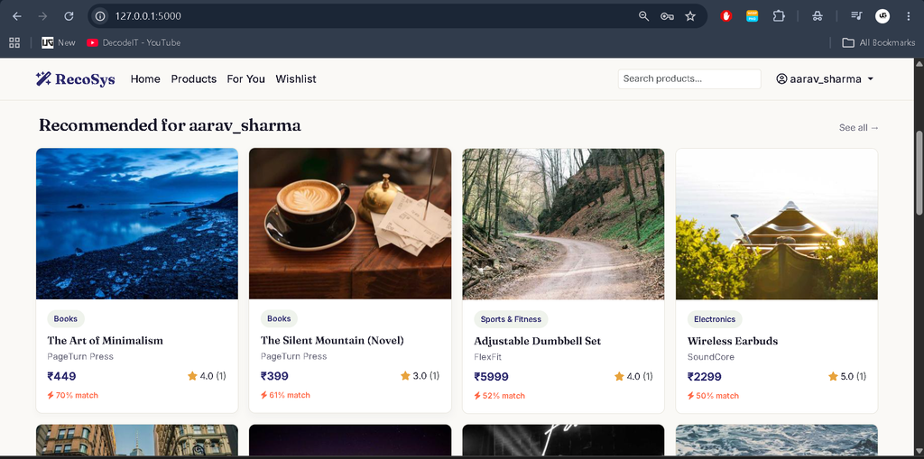 Product Recommendation Systems