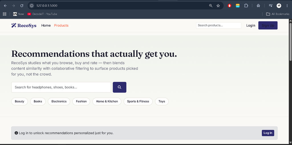 Product Recommendation Systems