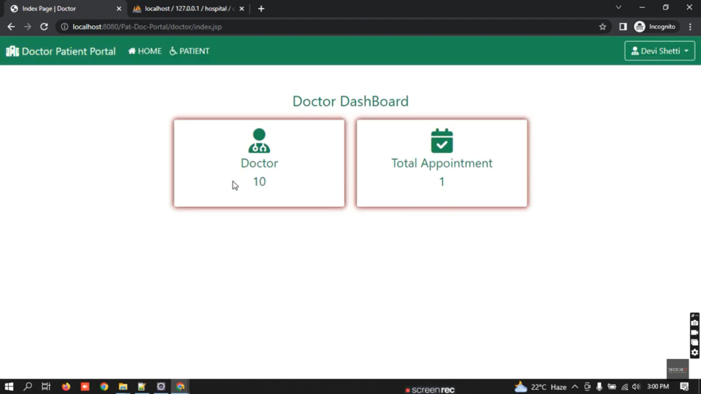 Screenshot-2024-11-17-202017-1024x576 Doctor Patient Portal Project in JSP, Java, and MySQL | Advance Java Project |