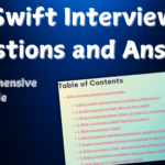 Swift Interview Questions and Answers