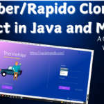 Uber Rapido Clone Project in Java and MySQL