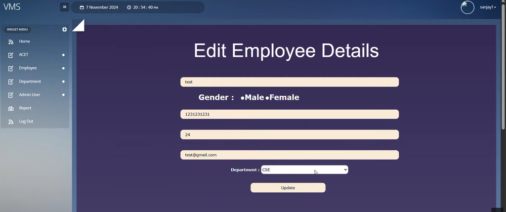 Visitor Management System in PHP with Source Code
