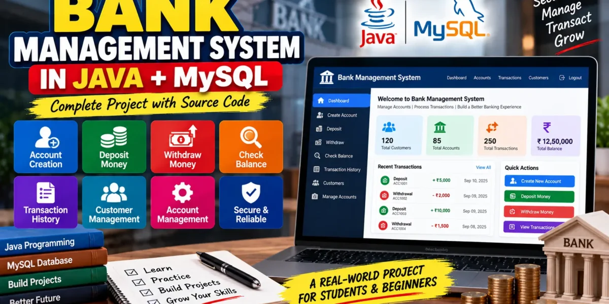 Bank Management System in Java
