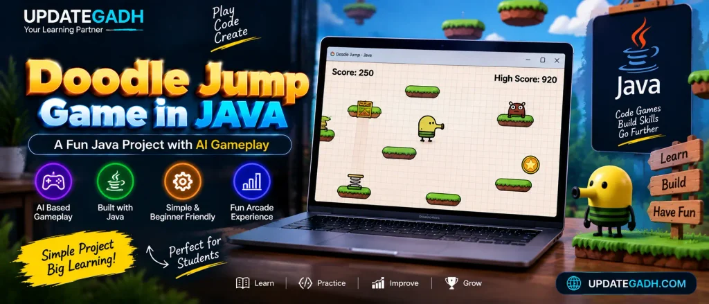 Doodle Jump Game in JAVA with Source Code